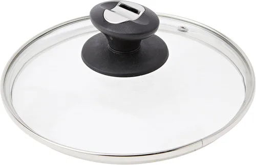 Vista 3 de Lacor -71914-TAPA DE CRISTAL con Orificio VAPOR 14 CM
