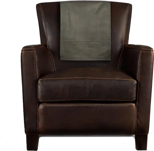 Vista 13 de LL LEATHER LOVERS Funda de cuero para reposacabezas de silla reclinable, sofá, sofá biplaza, protector de muebles, funda para asiento de teatro