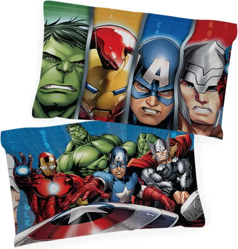 Vista 19 de Jay Franco Marvel Miles Morales Gamerverse Be Greater 1 funda de almohada reversible individual – Ropa de cama infantil súper suave de doble cara