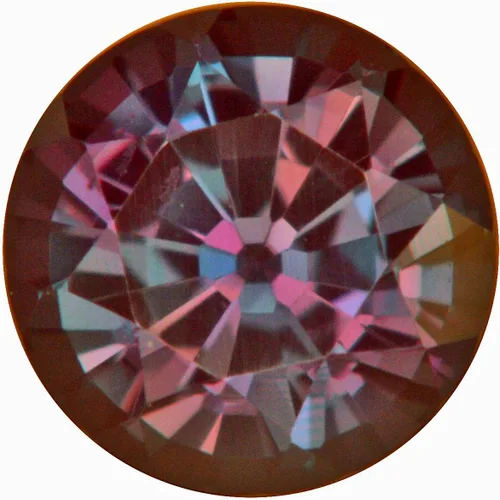 Vista 2 de Mysticdrop Lab creado Alexandrite forma redonda AAA calidad de 4 MM-8,5 MM