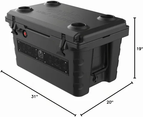 Vista 8 de wet sounds SHIVR-55-BLK SHIVR-55 Negro Bluetooth® Soundbar Cooler