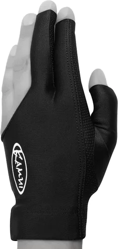 Vista 2 de KAMUI Guante de billar - Secado rápido - para mano izquierda (negro, XXL)