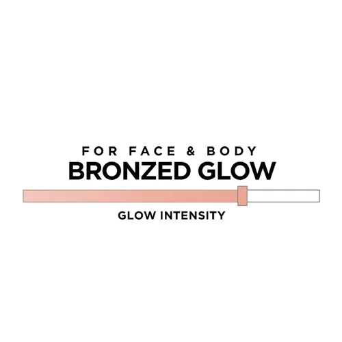 Vista 4 de L'Oreal Paris Cosmetics True Match Lumi Bronze It Bronzer para rostro y cuerpo, ligero, 0.41 onzas líquidas
