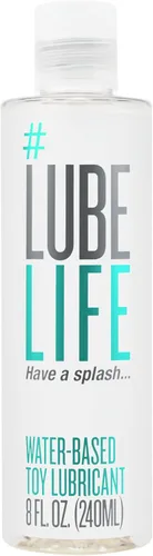 Vista 10 de LubeLife - Lubricante a base de agua, lubricante personal seguro para juguetes para hombres, mujeres y parejas, tamaño de viaje, sin manchas, fácil