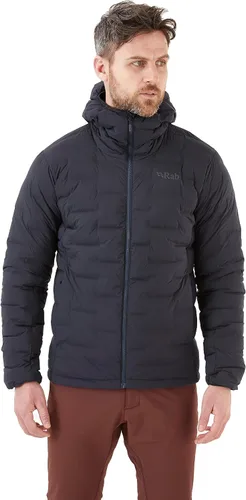 Vista 9 de Rab Sudadera con capucha elástica Cubit para hombre, chaqueta ligera para senderismo, escalada y esquí