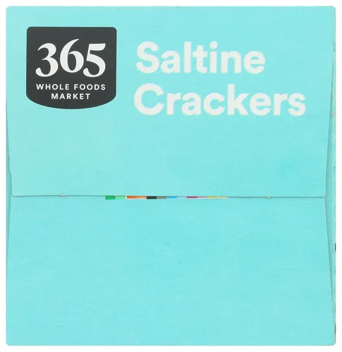 Vista 5 de 365 by Whole Foods Market, Galletas saladas tipo Saltine, 16 onzas