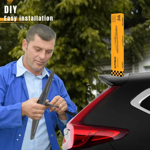 Vista 6 de AUTOBOO Repuesto de limpiaparabrisas trasero de 10 pulgadas, calidad original de fábrica (paquete de 1) Fits HR-V 2016–2022, CR-V