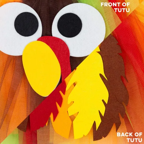 Vista 7 de Gone For a Run Thanksgiving Holiday Tutus Turkey Trot Disfraces & Accesorios Varios Estilos