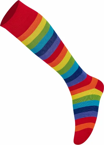 Vista 5 de MySocks Calcetines unisex a rayas altas hasta la rodilla