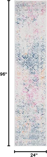 Vista 305 de Safavieh - Alfombra decorativa de la colección Tulum, modelo TUL264F, estilo marroquí, bohemio y desgastado, no suelta pelusa, para sala, vestíbulo