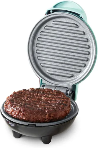 Vista 2 de Dash mini eléctrica grill, Agua (Aqua)