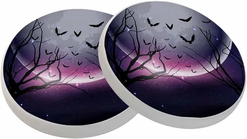 Vista 13 de Posavasos de campo de fútbol americano para bebidas, posavasos para mesa de cerámica, con base de corcho para decoración del hogar, 2