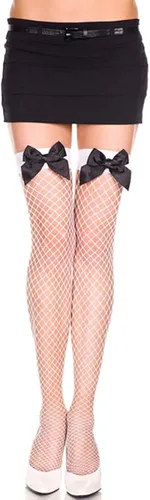 Vista 3 de RARITYUS 234 pares de medias altas con lazo, encaje, muslo, lindo, sexy, por encima de la rodilla, calcetines para vestir faldas