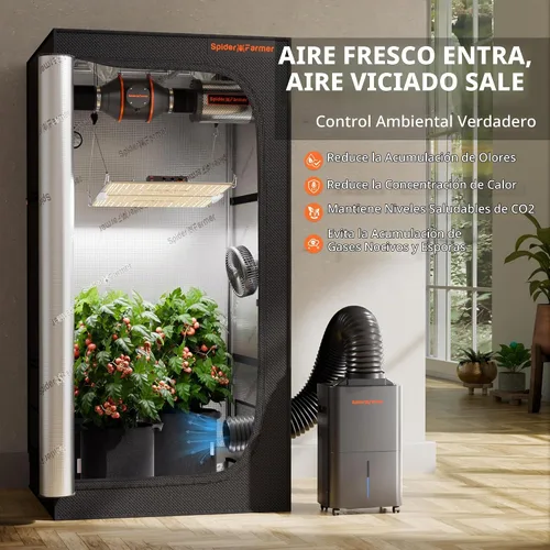 Vista 3 de SPIDER FARMER Deshumidificador de plantas de 32 pintas para tienda