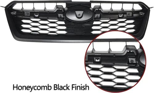 Vista 3 de Parrilla negra para Subaru Impreza SU1200158 91122FJ000 2012 2013 2014