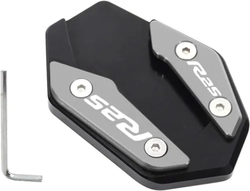 Vista 13 de Soporte de extensión lateral de pie para motocicleta para Yamaha YZF R3 R25 MT03 MT25 2019 2022 MT 03 25 R 3 25 (color: MT03 azul)