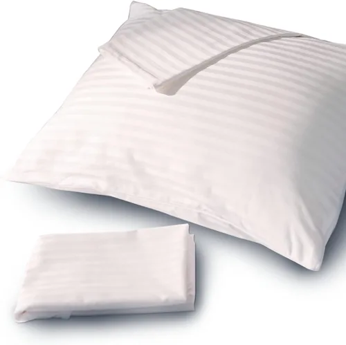 Vista 8 de FeelAtHome Funda de almohada de enfriamiento impermeable de 65 % poliéster y 35 % rayón derivado de bambú, 20 x 54 pulgadas (almohada corporal), muy