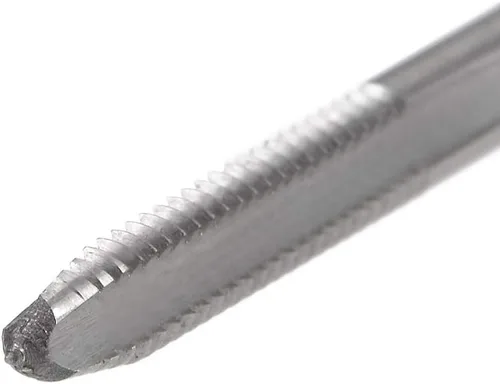 Vista 5 de uxcell Macho de la máquina 1/8-40 UN Rosca 2B Tornillo de acero de alta velocidad roscado herramienta de roscado