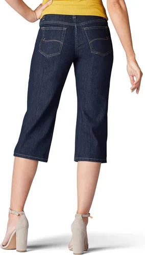 Vista 3 de Lee Women's Relaxed Fit Capri Jean