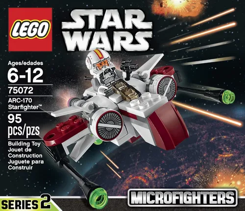Vista 2 de LEGO Star Wars ARC-170 Starfighter Juguete
