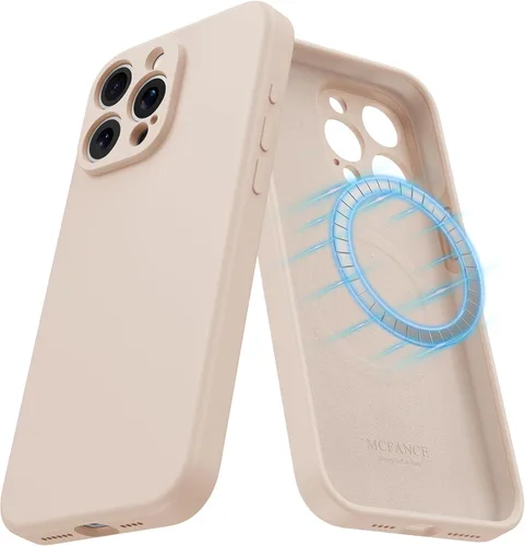Vista 37 de Funda de silicona con soporte para iPhone 17 Pro [compatible con MagSafe] [Protección completa de la cámara] (6.3 pulgadas 2025), fundas de teléfono