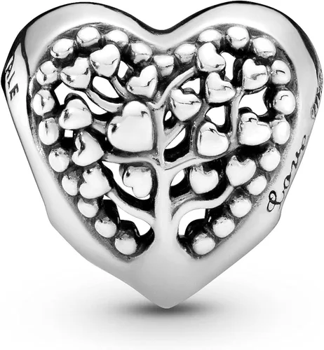 Vista 2 de PANDORA Joyería de corazones florecientes de plata de ley Metal no aplica