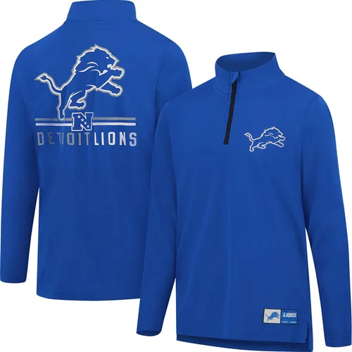 Vista 8 de Ultra Game Men's NFL Official Super Soft Quarter Zip Long Sleeve T-Shirt