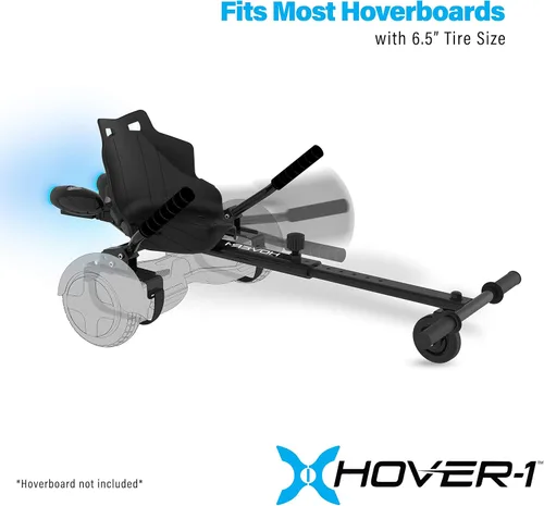Vista 3 de Hover-1 Falcon-1 Accesorio para buggy Luces LED Turbo, compatible con todos los hoverboards de 6.5 y 8 pulgadas, control de rueda trasera operado