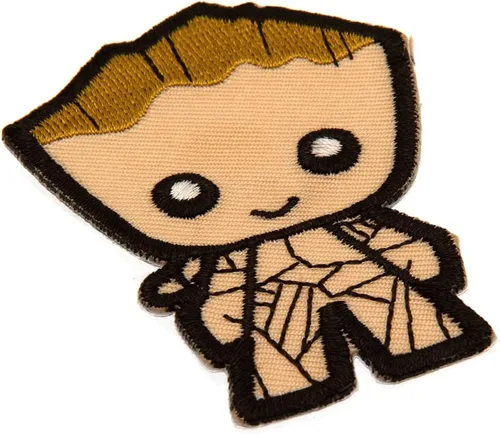 Vista 2 de Guardians Of The Galaxy - Parches termoadhesivos Baby Groot, CremaVerde