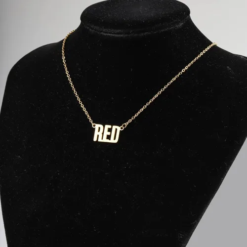 Vista 3 de PENQI Collar inspirado en el cantante con álbum de tarjetas, regalo para fanáticos de la música, regalo para cantantes, canciones, joyería musical