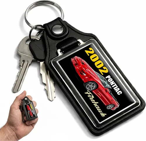 Vista 26 de Brotherhood Car Key Chain for Trans Am Firebird - Classic Models Keychain for Men and Women Gift Key Ring