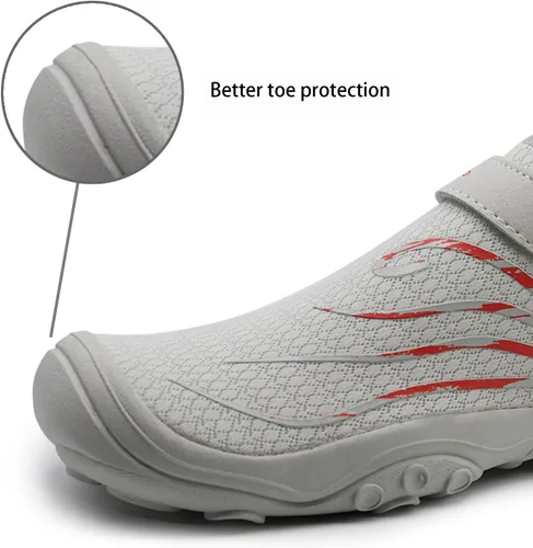 Vista 4 de Goodsaleok Zapatos de agua para hombre y mujer, secado rápido, descalzos, para playa, Brook, atléticos, deportivos, para navegar, surf, senderismo