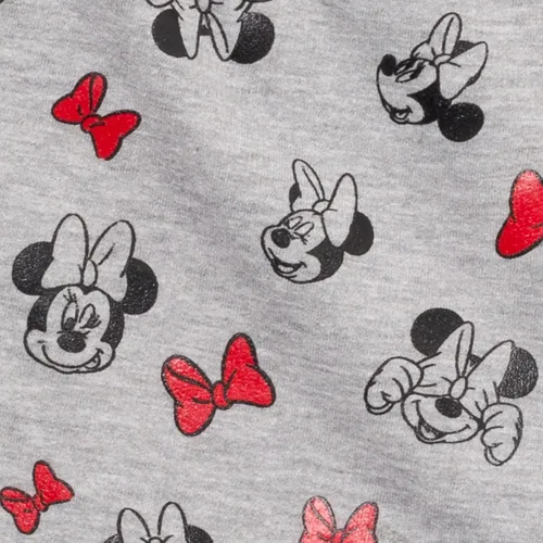 Vista 7 de Disney Minnie Mouse - Conjunto de camiseta con estampado de peplum para niñas y niños pequeños