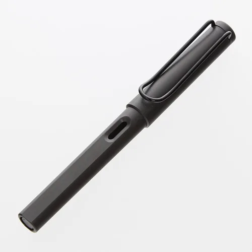 Vista 2 de LAMY [Lamy] pluma estilográfica Safari L17 punta negra M (en palabras)
