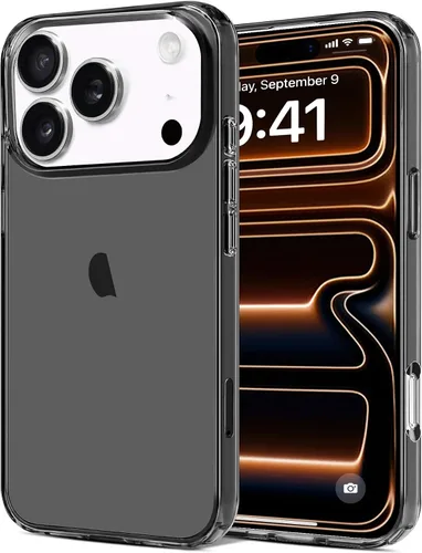 Vista 59 de JJGoo Funda transparente compatible con iPhone 15 Pro, funda de teléfono de TPU suave y transparente, funda antigolpes transparente a prueba