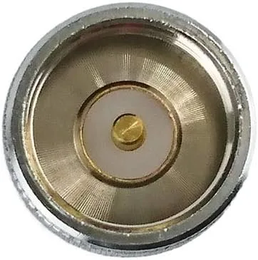 Vista 5 de NMO a SO-239 UHF Adaptador de montaje de antena de latón hembra hecho de latón cromado resistente