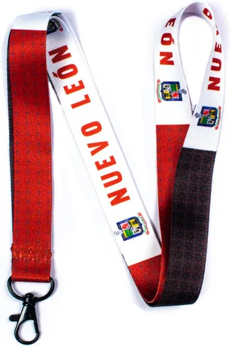 Vista 8 de Llavero con cordón de los Estados de México, cordón de México, cordón de identificación de México para insignias de llaves