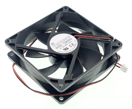 Vista 3 de Nuevo ventilador de refrigeración para TONON TD9025XS, DC 12V 0.08A 9025 9CM Tamaño: 3.543x3.543x0.984 in Ventilador de enfriamiento silencioso de 2