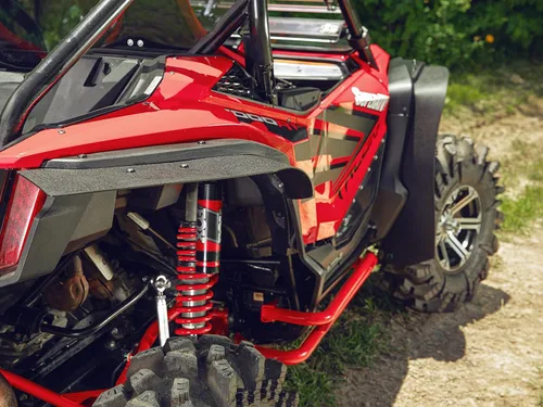Vista 7 de Guardabarros SuperATV para Honda Talon 1000X / 1000R / 2020+ 1000X-4 Durabilidad extrema Protege contra rocas, suciedad, arena y otros desechos