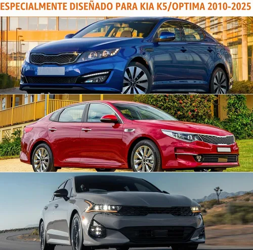 Vista 7 de Funda impermeable para automóvil de 6 capas para Kia K5/Optima 2010-2026