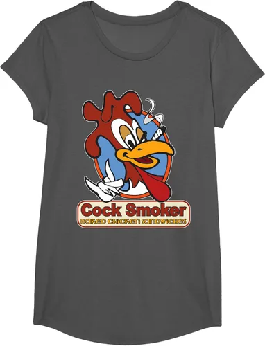 Vista 37 de Kevin Smith Jay & Silent Bob Reboot Cock Smoker Logo Dark Camiseta, Negro