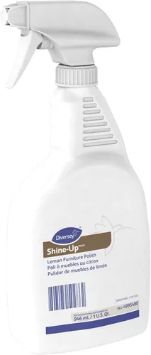 Vista 5 de Diversey Shine Up Lemon - Esmalte para muebles, listo para usar, 32 onzas Wood Furniture, Shine Restoration, Fingerprint Removal, Smudge Removal