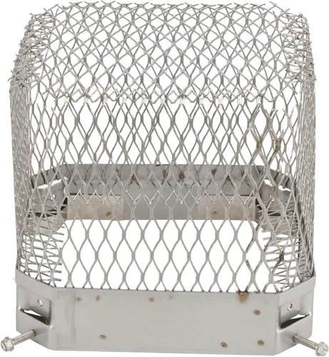Vista 4 de HY-C RS99 Pantalla de mapache de acero inoxidable, 9 "x 9" x 6