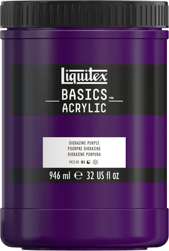 Vista 155 de Liquitex - Pintura acrílica BASICS, tubo de 4 onzas, tono azul cobalto