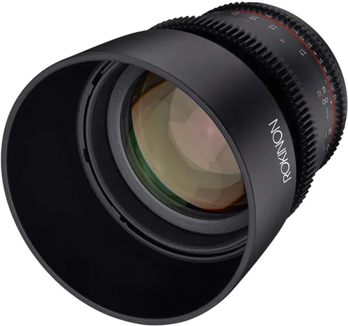 Vista 7 de Rokinon 85mm T1.5 Lente de cine de alta velocidad DSX de cuadro completo para Canon EF La lente de cine DSX ofrece un control de enfoque suave