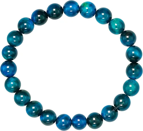 Vista 134 de Amazing Gemstone Crystal Bracelet for Women Men's Gifts - Protection Healing Crystal Bracelet - 8mm Gemstone Beaded Stretchable Bracelet Pulseras