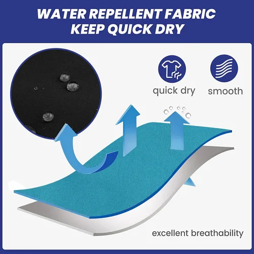 Vista 5 de Surenow Traje de baño para hombre, de secado rápido, con forro de malla, divertido traje de baño de playa