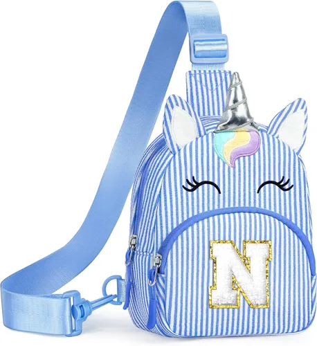 Vista 78 de YOOLIFE Regalos de cumpleaños para niñas y niños, bolsa de unicornio, Azul