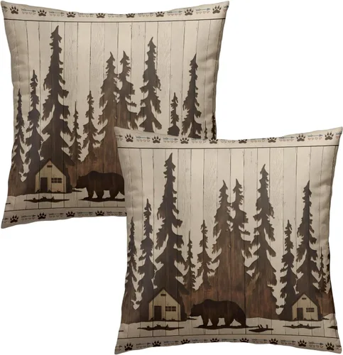 Vista 33 de Giwawa Juego de 2 fundas de almohada decorativas con diseño floral de girasol de 16 x 16 pulgadas, fundas de cojín decorativas para el hogar, sofá
