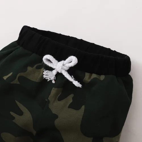 Vista 6 de Renotemy Conjunto de ropa para bebé recién nacido, conjunto de ropa con estampado de letras para niño